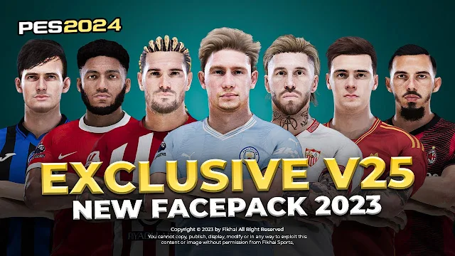PES 2021 Exclusive Facepack V25 2023