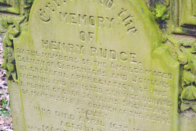 Henry Rudge Grave