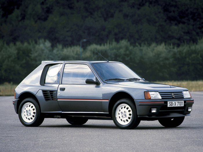 Peugeot 205 T16 84' Foto original