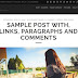 Tracks Responsive Blogger Template