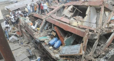 Mother Devastated As All 8 Of Her Children Die In Lagos Building Collapse (Photos)