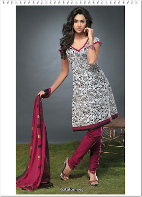 Churidar Salwar Kameez Beautiful Designs