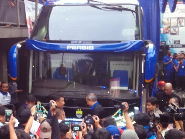 Launching Bus Persib Digelar di Graha Persib Jalan Sulanjana