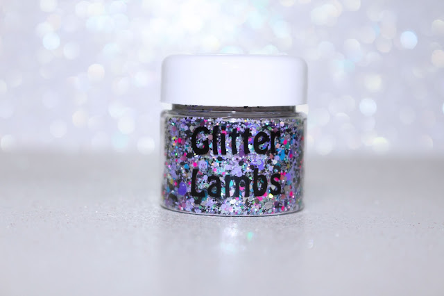 Glitter Lambs "My Unicorn Is Friends With The Boogie Man" Chunky Body Glitter