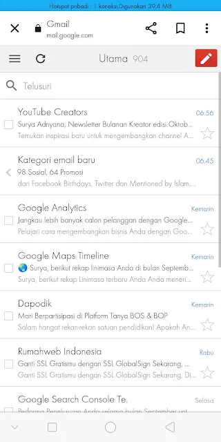 3 Cara Menghapus Ratusan Kotak Masuk Gmail Di HP Sekaligus