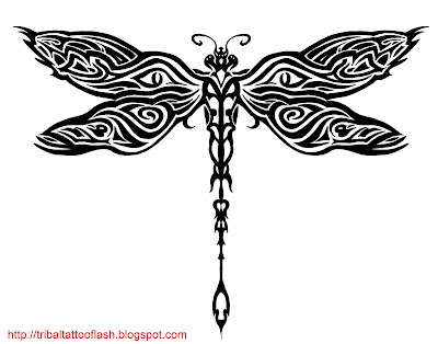 Free Tattoo Flash: Flies and dragon wise tattoos Free Tattoo Flash: Flies and dragon wise tattoos