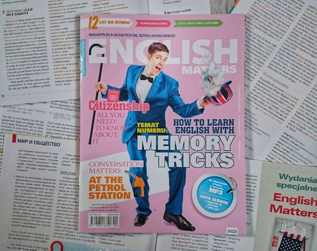 Maraton Językowy: „English Matters” (nr 72, wrzesień/październik 2018)