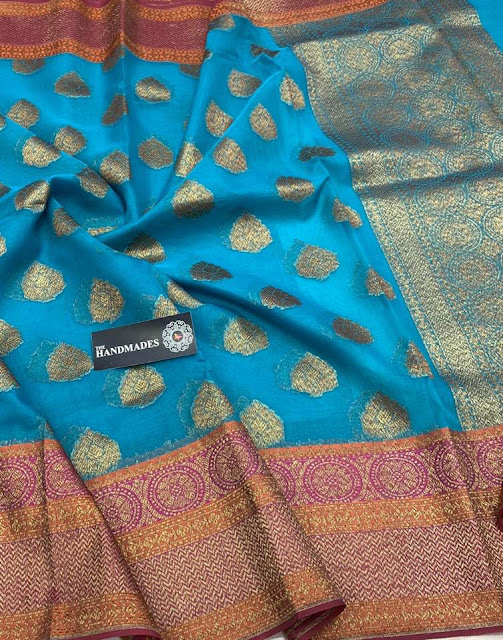  Buy Online  Kora Banarasi  Sarees 