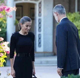 King Felipe VI of Spain paid tribute to the Queen