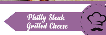 Philly Steak Grilled Cheese