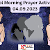School Morning Prayer Activities - 05.09.2023 
