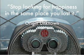 Image about the quote Stop looking for happiness in the same place you lost it