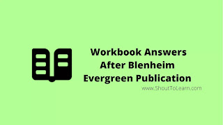 Evergreen Workbook Answers Of After Blenheim
