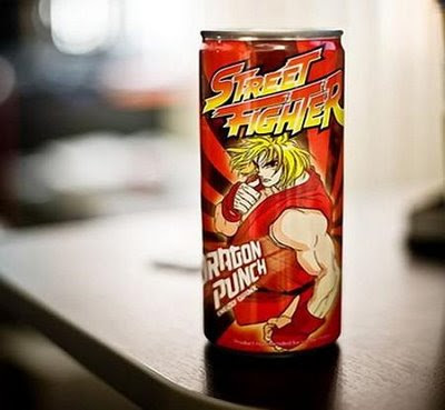 Street Fighter Energy Drink Funny Picture