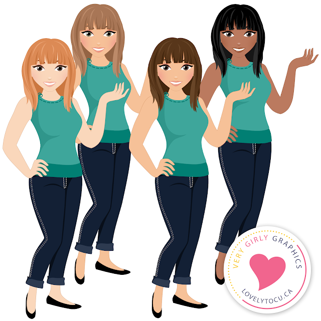 Free woman avatar clipart from Lovelytocu