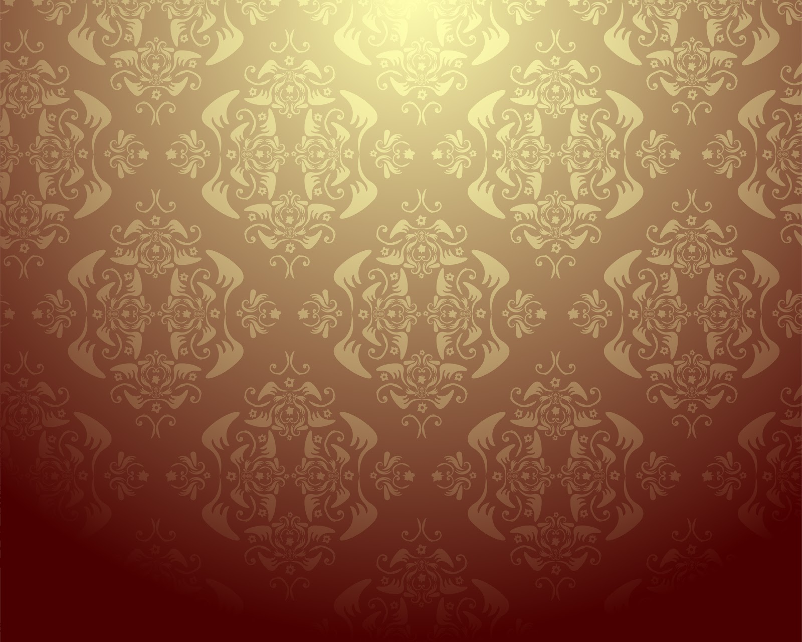 Seamless retro vector damask background by greatvectors