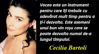 Citatul zilei: 4 iunie - Cecilia Bartoli