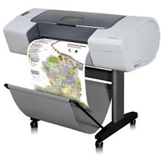 بلوتر الرسومات الهندسية الألوان:  HP Designjet T610