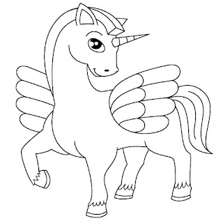 Beauty Horse Coloring Pages For Print