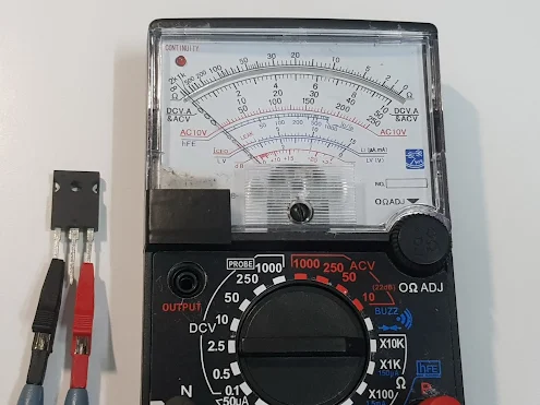 Test   IGBT   with multimeter