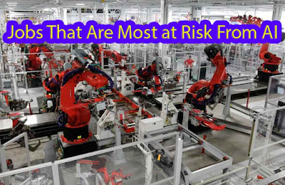 Jobs That Are Most at Risk From AI