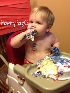 Messy Smash Cake Fun!