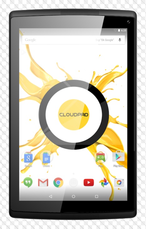 CloudFone CloudPad One 8.0 Unveiled, 8-inch Android Lollipop Tablet for