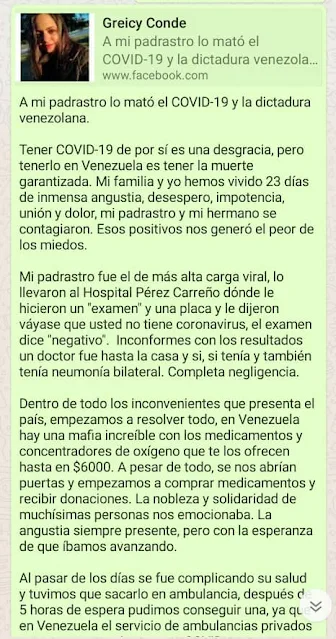 Falleció en el Pérez Carreño cuando un corte de luz lo dejó sin oxígeno