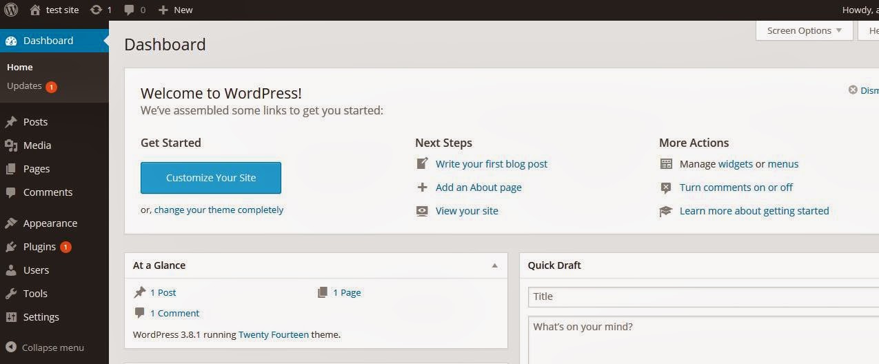 Tutorial membuat website dengan wordpress selfhosted 