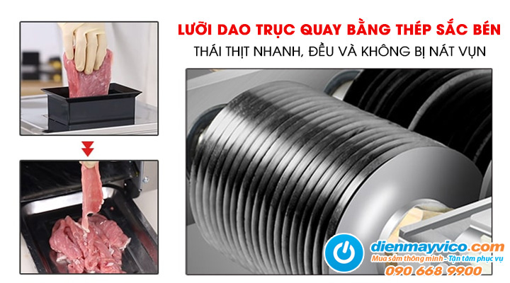 Nêu ra các kinh nghiệm chọn mua máy cắt thịt công nghiệp tốt và phù hợp với việc sử dụng Mau-may-cat-thit-tuoi-song