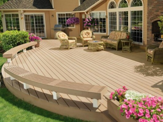 wood pool deck plans