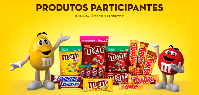 Promoção M&M's, Snicker's e Twix - Festival do Amendoim