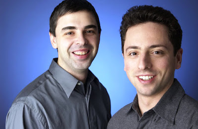 Larry Page dan Sergey Brin, google, sejarah google.