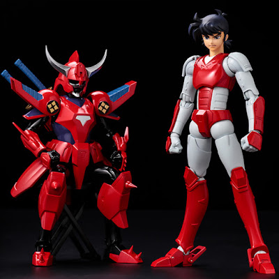 figura articulada de Rekka no Ryo, Yoroiden Samurai Troopers.