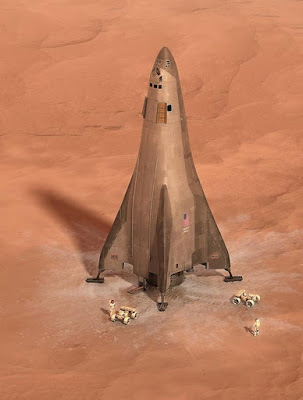 Base Camp Mars Akan Dilengkapi Dengan Kapal Pendarat