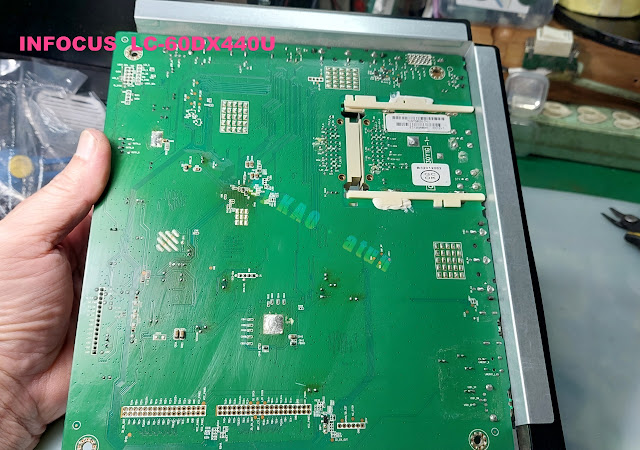 INFOCUS（鴻海）型號：LC-60DX440U ，送電後