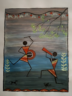 Warli Art Drawing by Nishu Sinha - Fine Art America-saigonsouth.com.vn