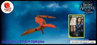 McDonalds Last Airbender Happy Meal Toys - Slithring Spirit Dragon