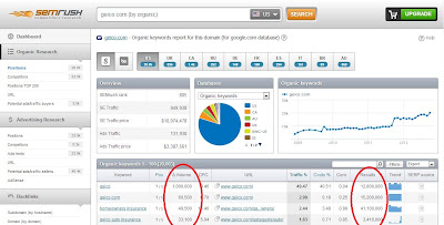 ho tro seo - SEMRush Overview