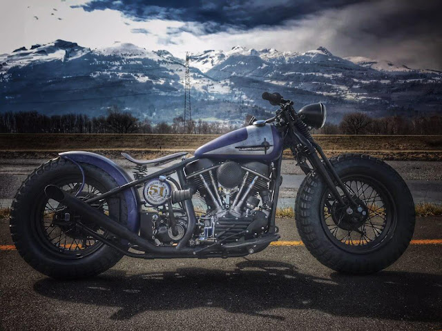 Harley Davidson Panhead By Bobber FL Motorcycles