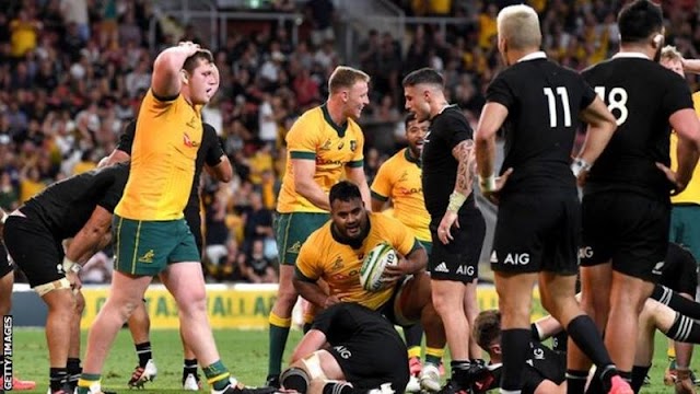 Australia 24-22 New Zealand: Wallabies produce second-half comeback