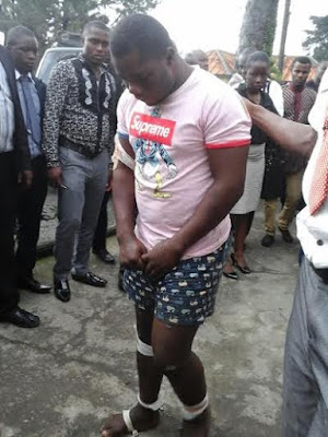  Henry Chibueze aka Vampire  Kidnapper arrested