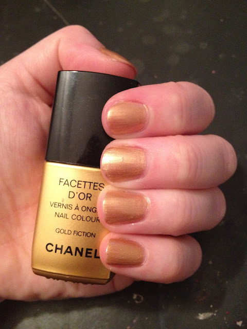 Chanel, Chanel Le Vernis Nail Colour, Chanel Gold Fiction, nails, nail polish, nail lacquer, nail varnish, manicure, #TBT, Throwback Thursday, #throwbackthursday