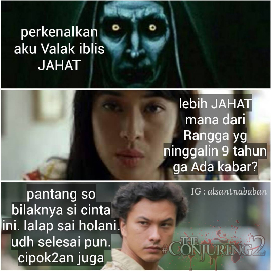 Kumpulan Meme Lucu Valak Conjuring 2 Terbaru Gambar Lucu 