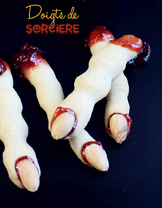 recette doigts de sorcière halloween