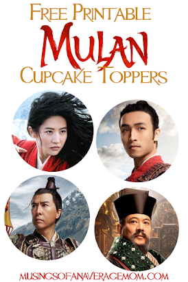 Free Mulan Birthday Printables
