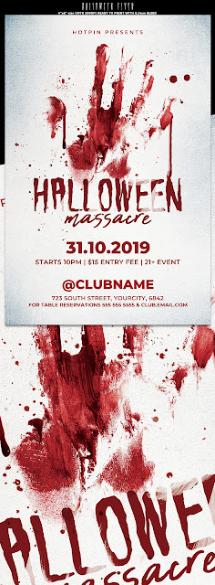  Halloween Flyer Template