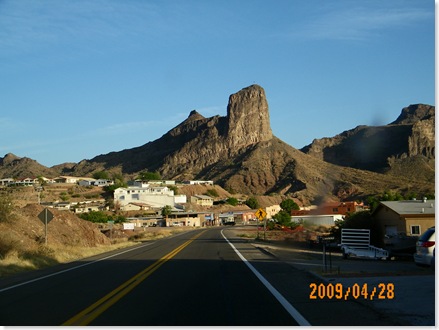 back on AZ 95 to Parker, AZ