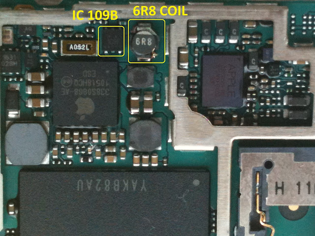 6R8 Coil and IC 109B