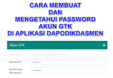 cara membuat akun GTK